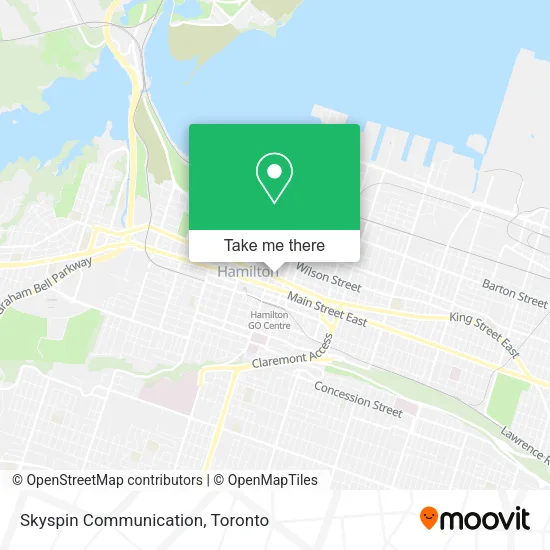 Skyspin Communication map