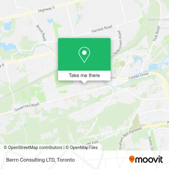 Berrn Consulting LTD map