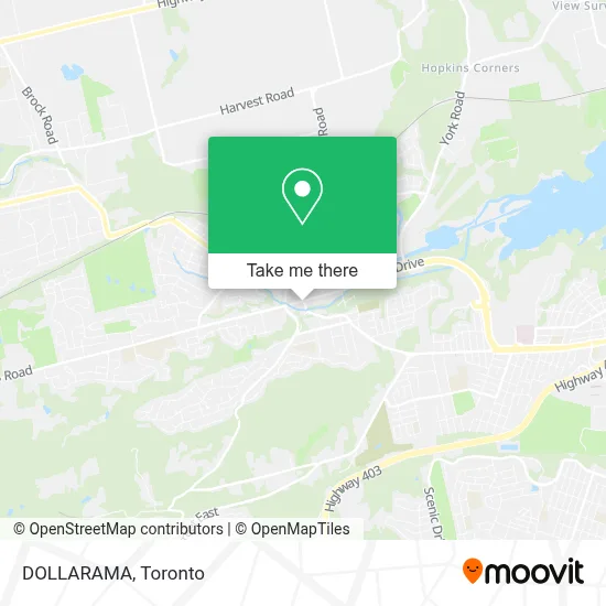 DOLLARAMA map