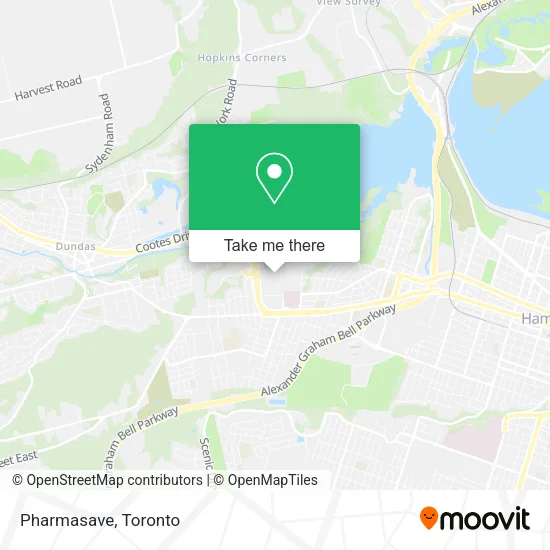 Pharmasave map