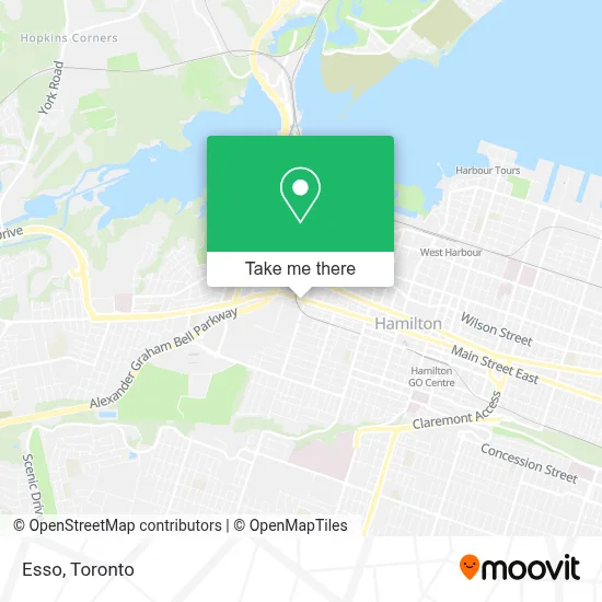 Esso map