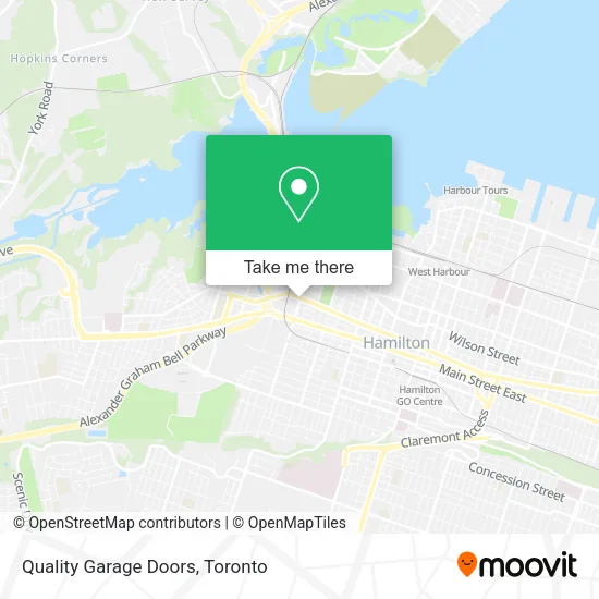 Quality Garage Doors map