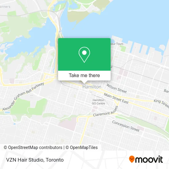 VZN Hair Studio map