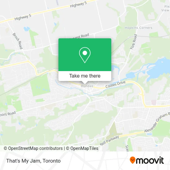 That's My Jam map