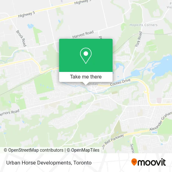 Urban Horse Developments map