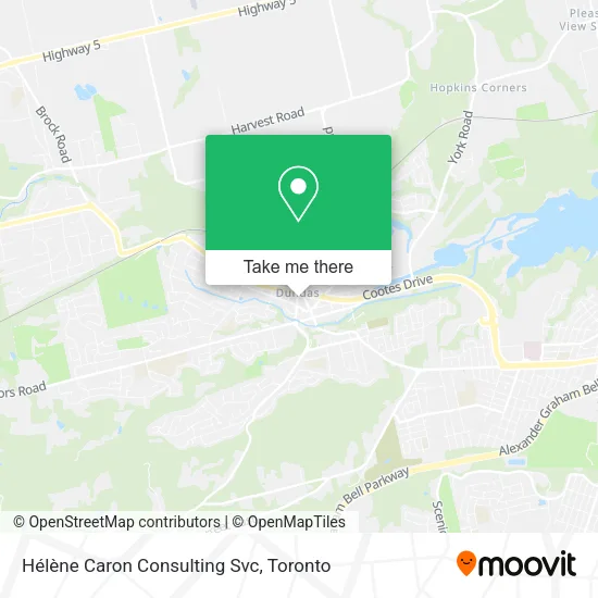 Hélène Caron Consulting Svc map
