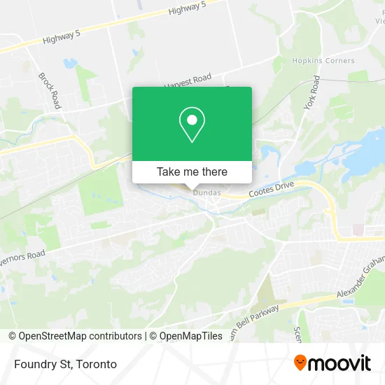 Foundry St map