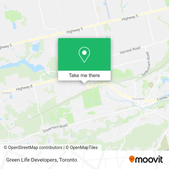 Green Life Developers map