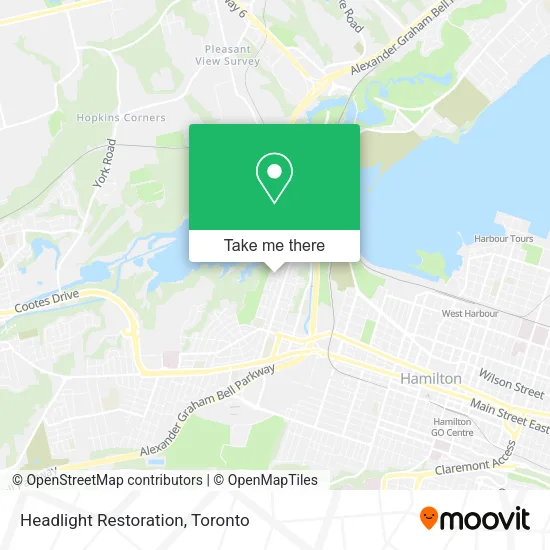 Headlight Restoration map