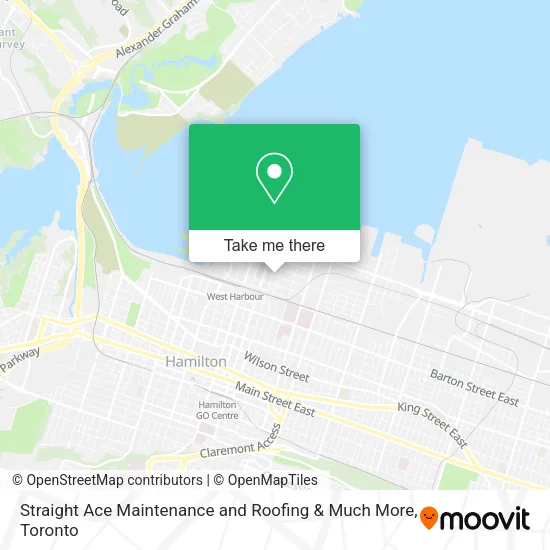 Straight Ace Maintenance and Roofing & Much More map