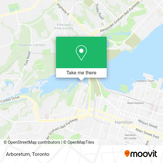 Arboretum map