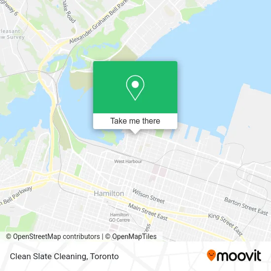 Clean Slate Cleaning map