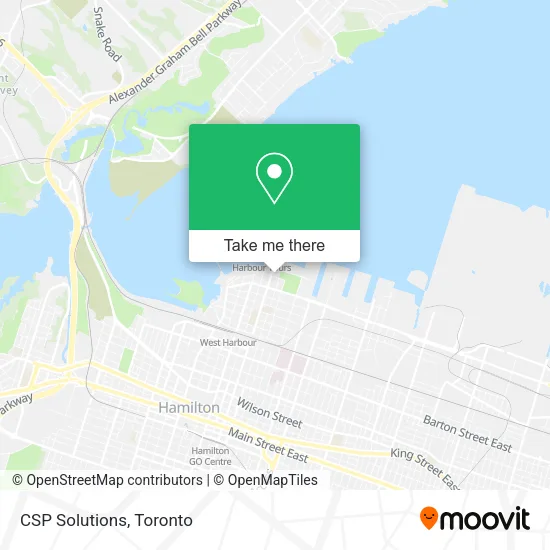 CSP Solutions map