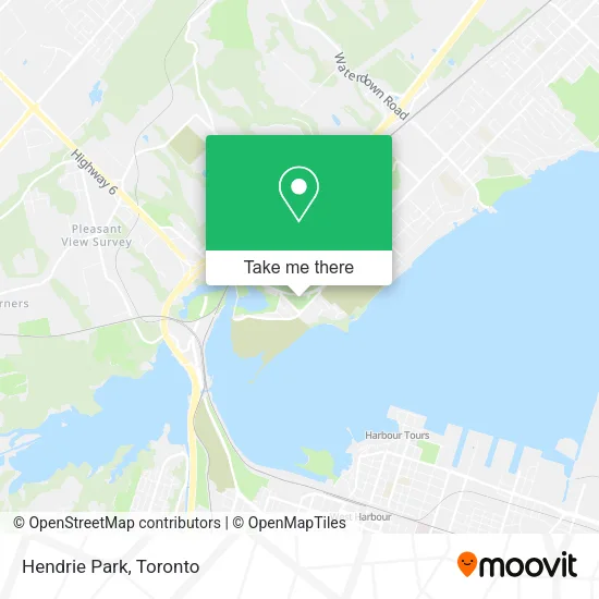 Hendrie Park map