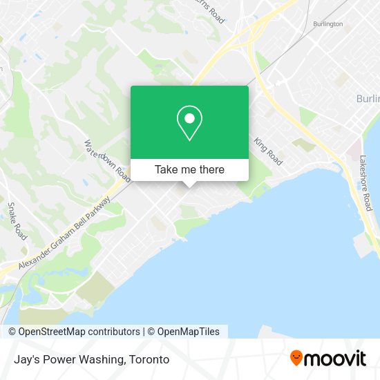 Jay's Power Washing map