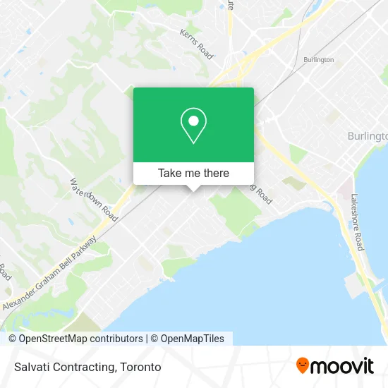 Salvati Contracting map