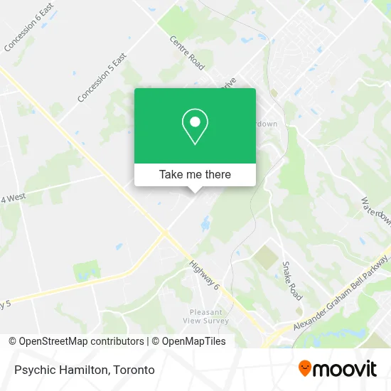 Psychic Hamilton map