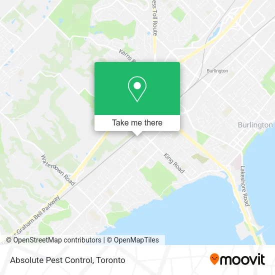 Absolute Pest Control map