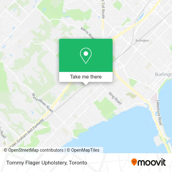 Tommy Flager Upholstery map