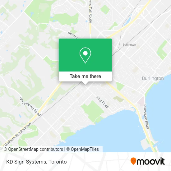 KD Sign Systems map