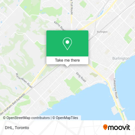 DHL map