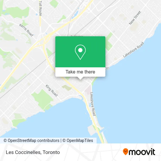 Les Coccinelles map