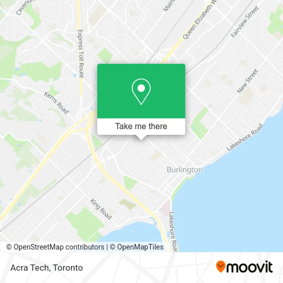 Acra Tech map
