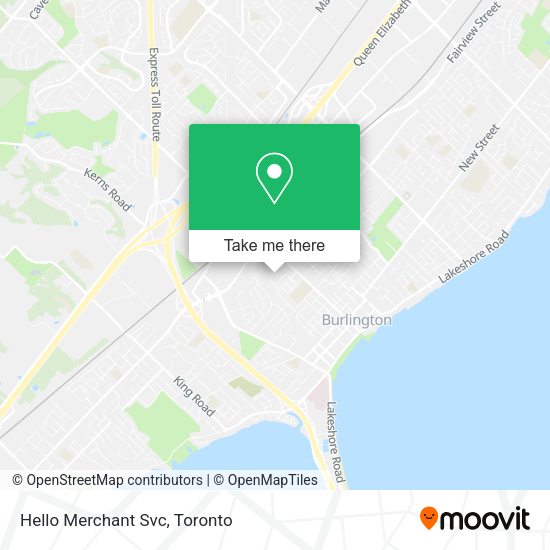Hello Merchant Svc map