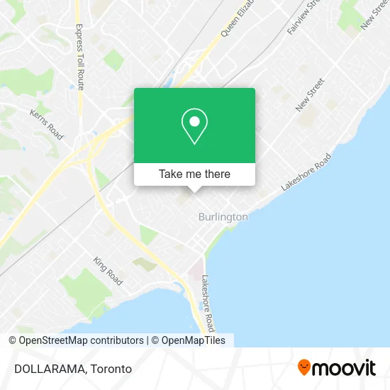 DOLLARAMA map