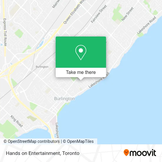 Hands on Entertainment map