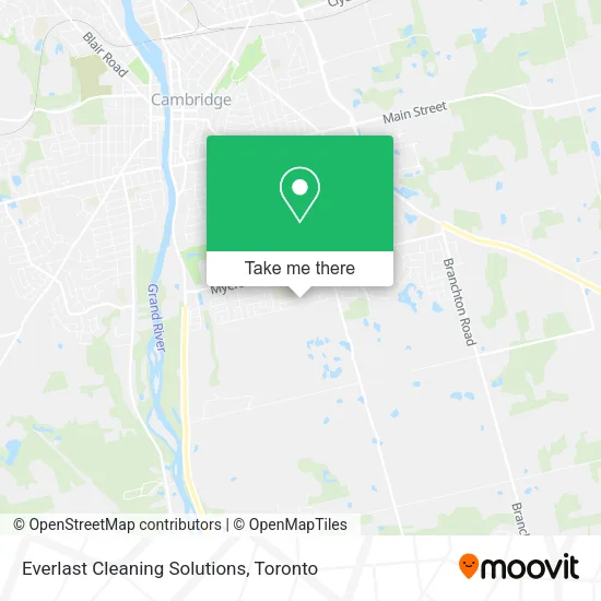 Everlast Cleaning Solutions map