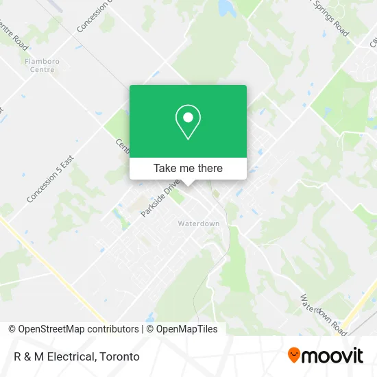R & M Electrical map
