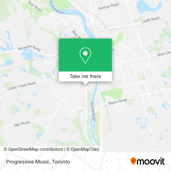 Progressive Music map