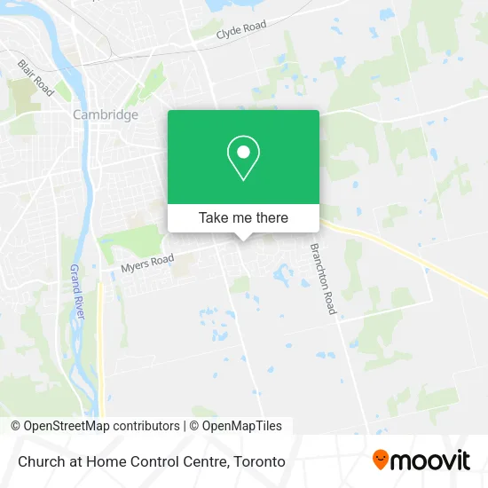 Church at Home Control Centre map