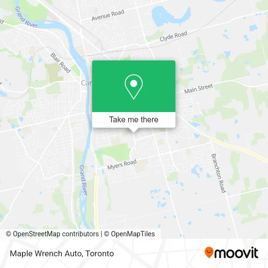 Maple Wrench Auto map