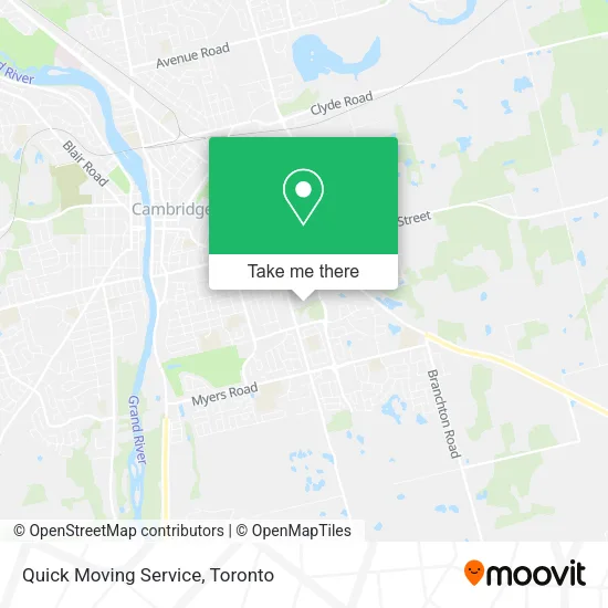 Quick Moving Service map
