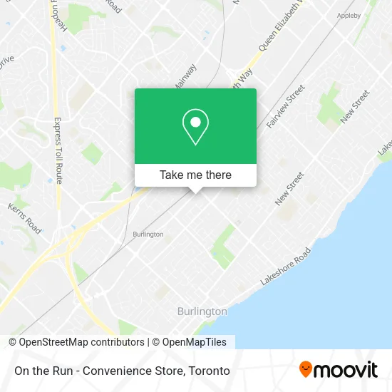 On the Run - Convenience Store map