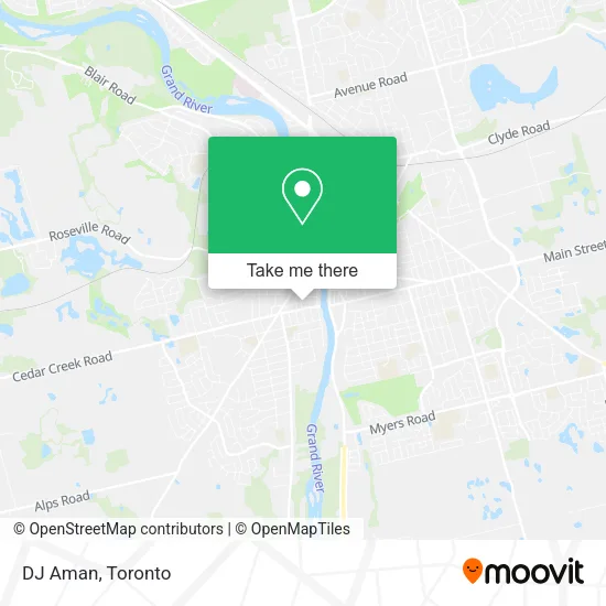 DJ Aman map