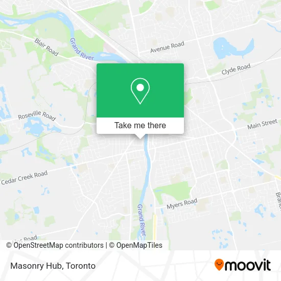 Masonry Hub map