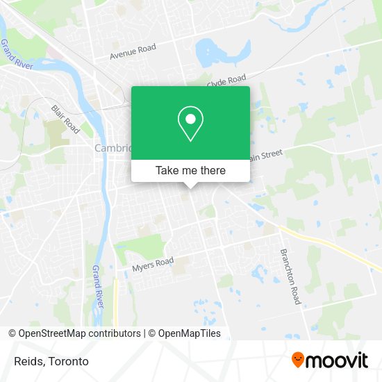 Reids map