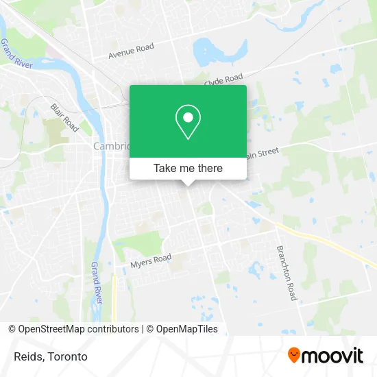Reids map