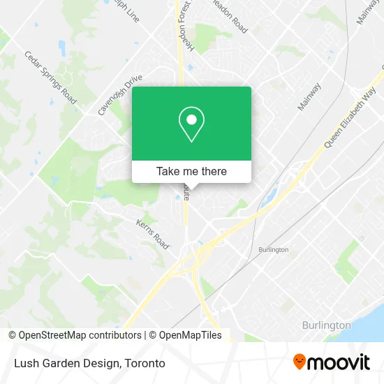 Lush Garden Design map