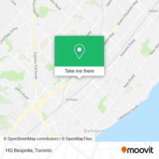 HQ Bespoke map