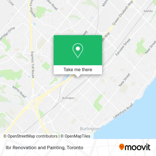 Ibr Renovation and Painting map
