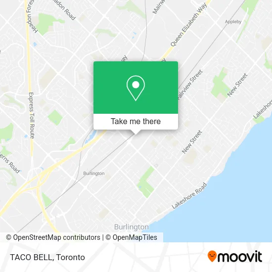 TACO BELL map