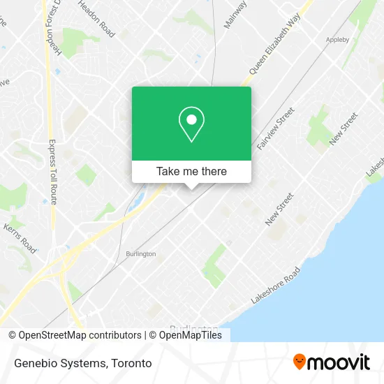 Genebio Systems map