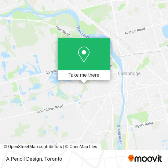 A Pencil Design map