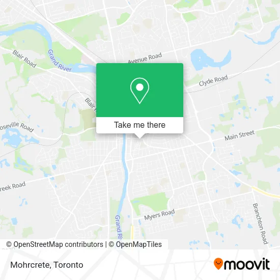 Mohrcrete map