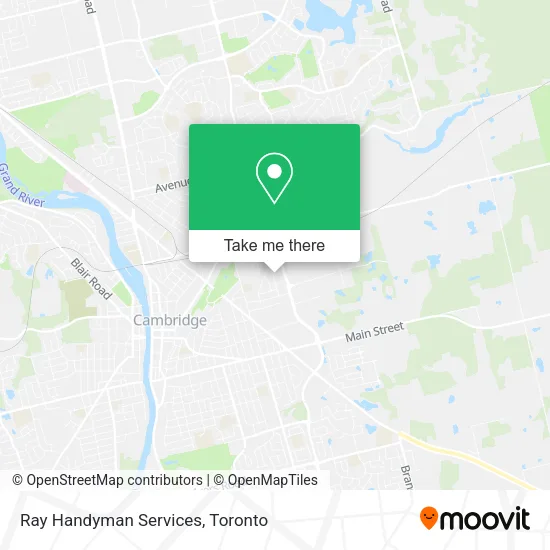 Ray Handyman Services map