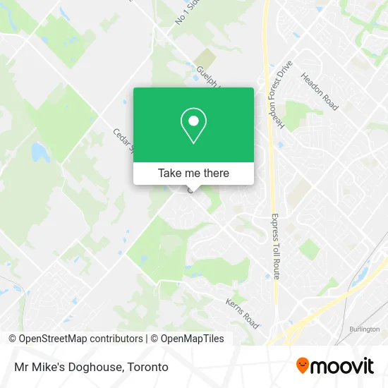 Mr Mike's Doghouse map